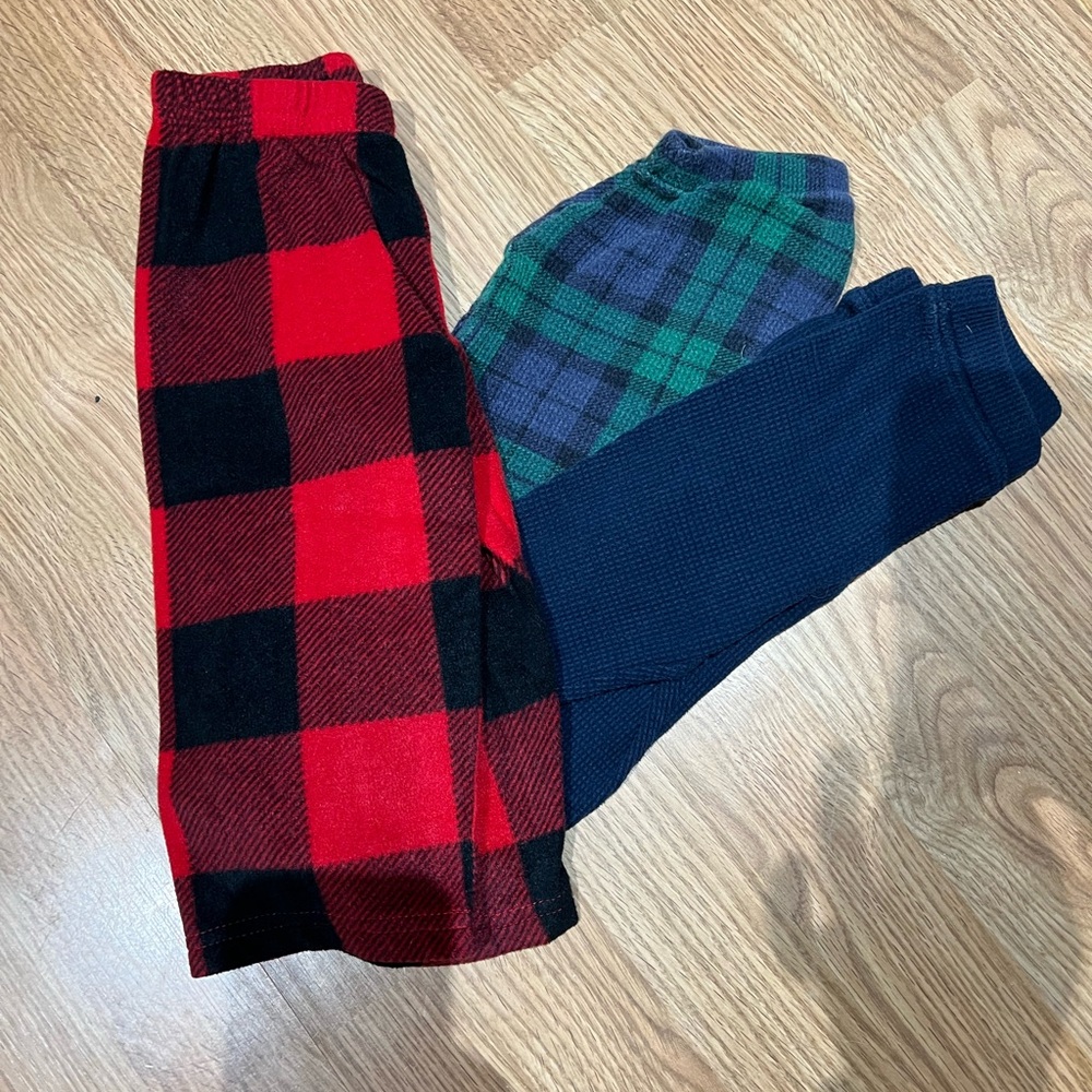 Three pairs of 12-18m pants